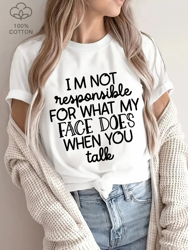 Women Printed Casual Short Sleeves Tshirt