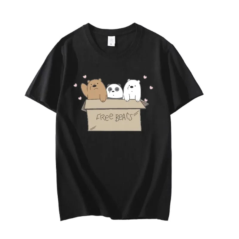 Women Bearly Contained Graphic Oversized Tee