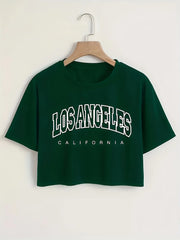 Women Los Angeles Dreamin’ Crop Top