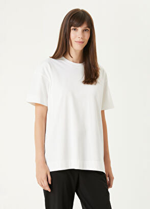 "Women’s Plain Oversized Drop Shoulder T-Shirt – Relaxed Fit Casual Top"