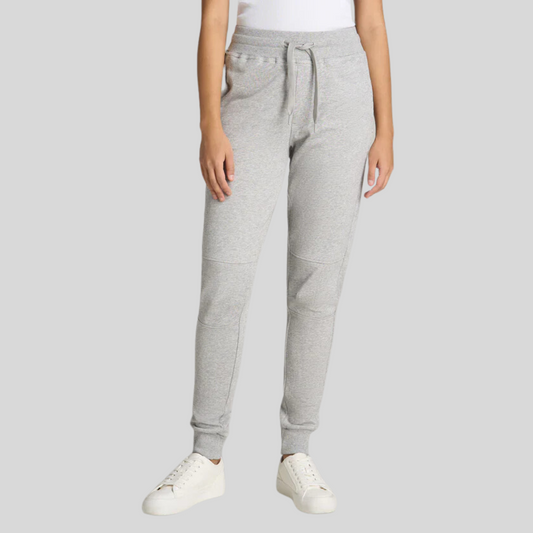 French Terry Pants Womens Joggers Relaxed Fit Heather Grey