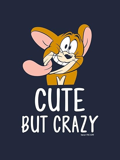 Cute. Crazy. Comfy. – Oversized Tee in Navy