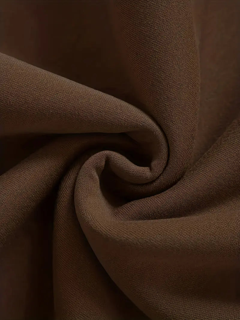 Cozy Core Basic Sweatshirt - Dark Brown