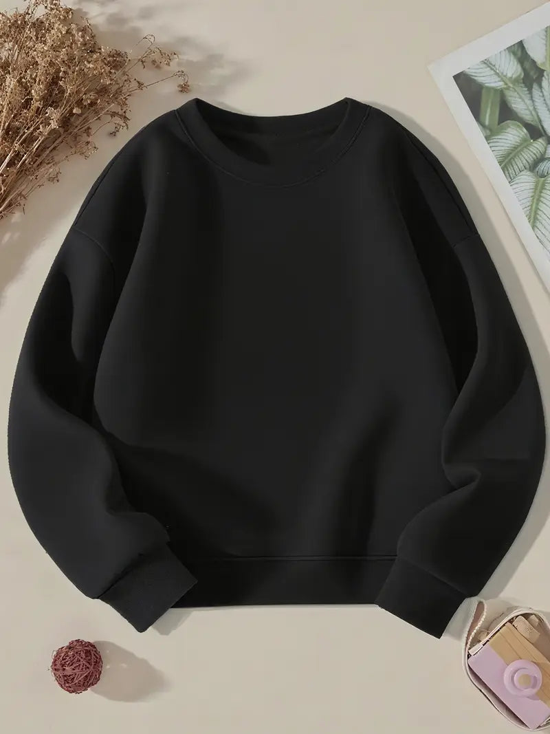 The Everyday Essential Sweatshirt - Black