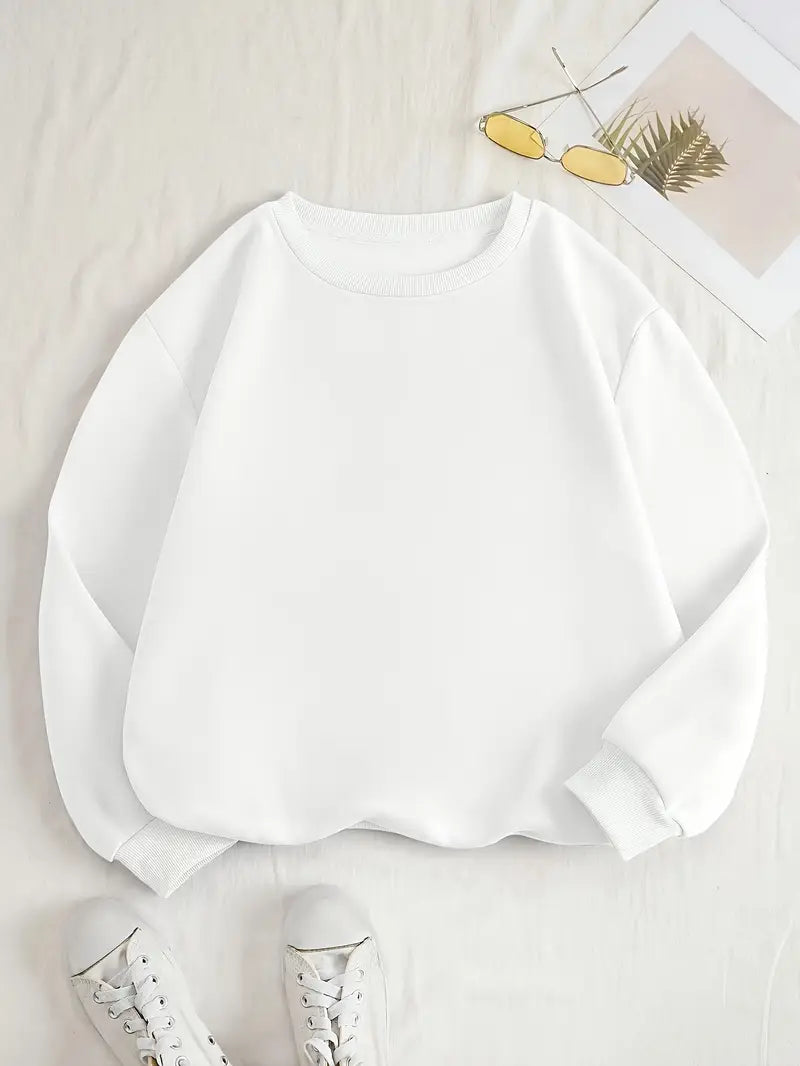 The Everyday Essential Sweatshirt - White