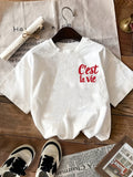 C’est La Vie Oversized T-Shirt
