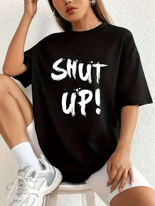 Womens Muted Mood Oversized Tee