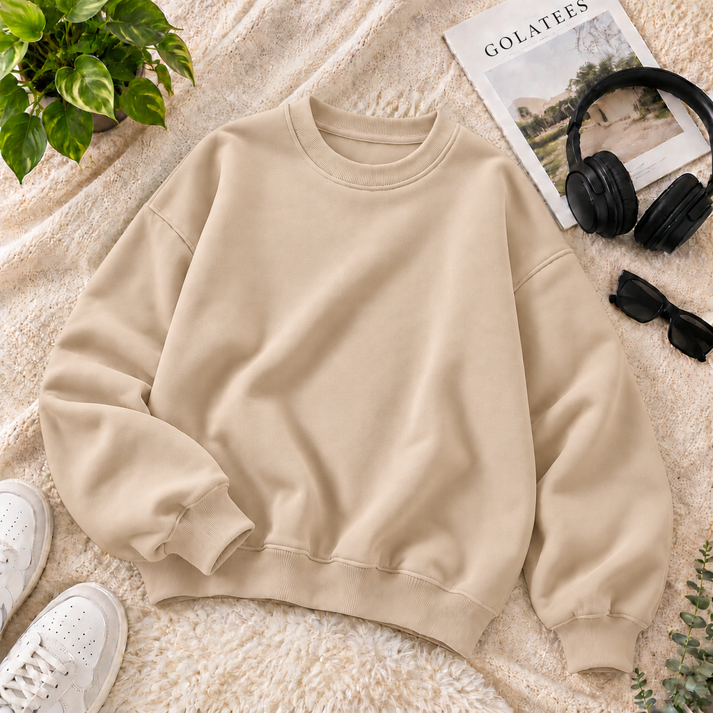 Golatees Basic Crewneck Sweatshirts – Cozy Comfort