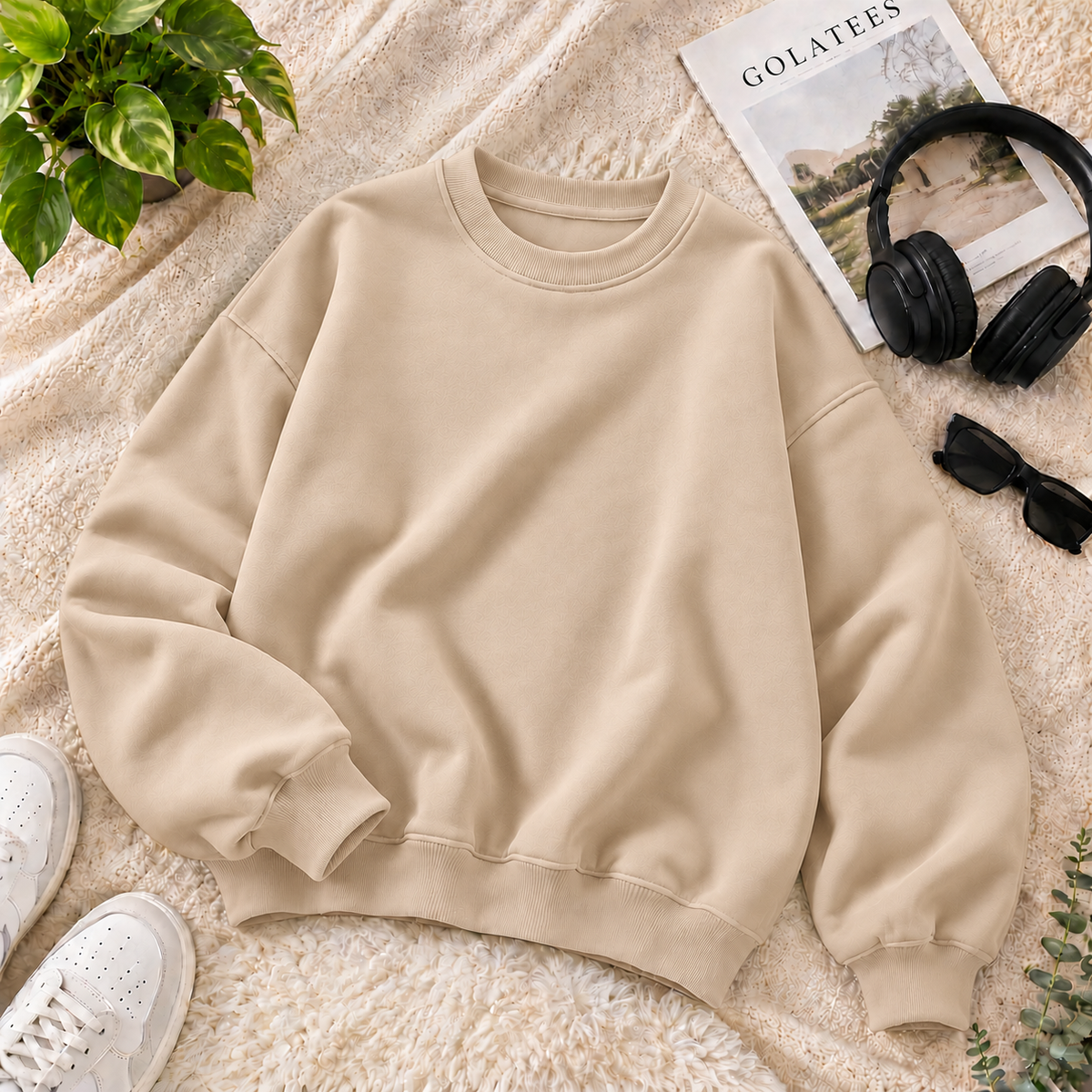 Golatees Basic Crewneck Sweatshirts – Cozy Comfort