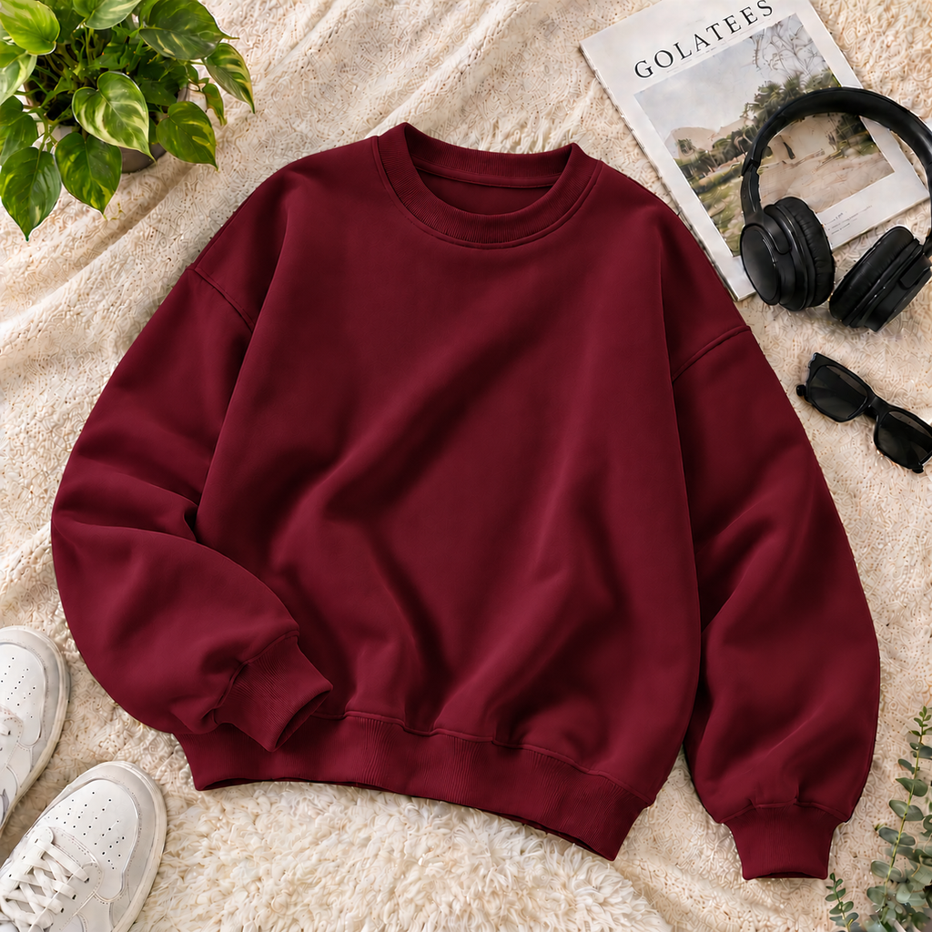 Golatees Basic Crewneck Sweatshirts – Cozy Comfort