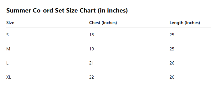 Women's Olive Green Summer Co-ord Set – Relaxed Fit