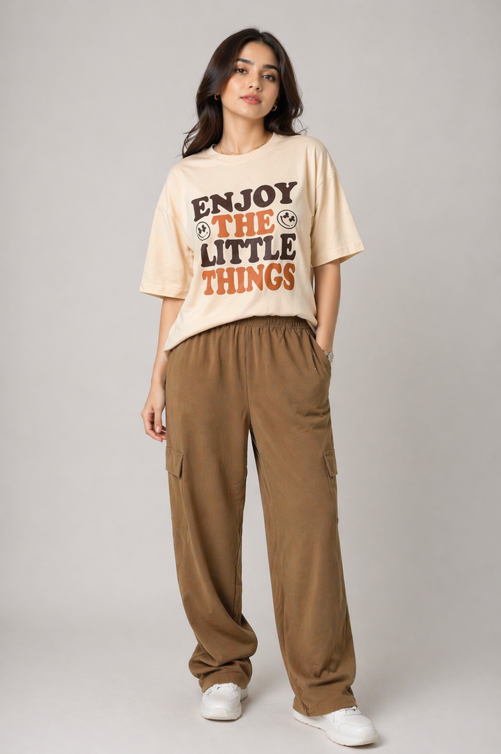 "Enjoy The Little Things" Cargo Co-ord Set