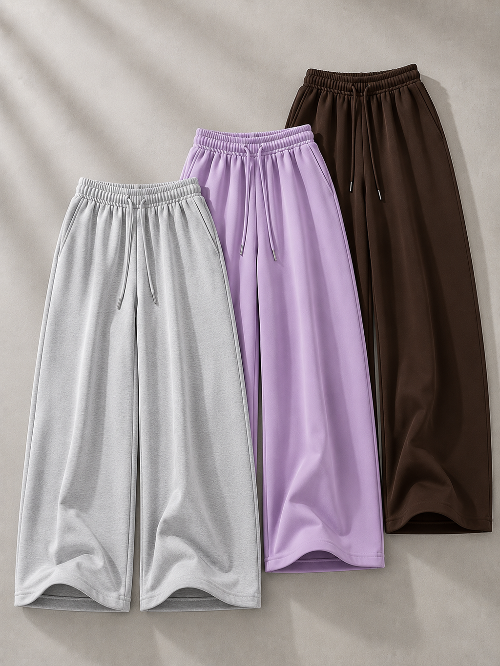 🔥 LIMITED TIME DEAL – Bundle of 3 Wide Leg Baggy Trousers