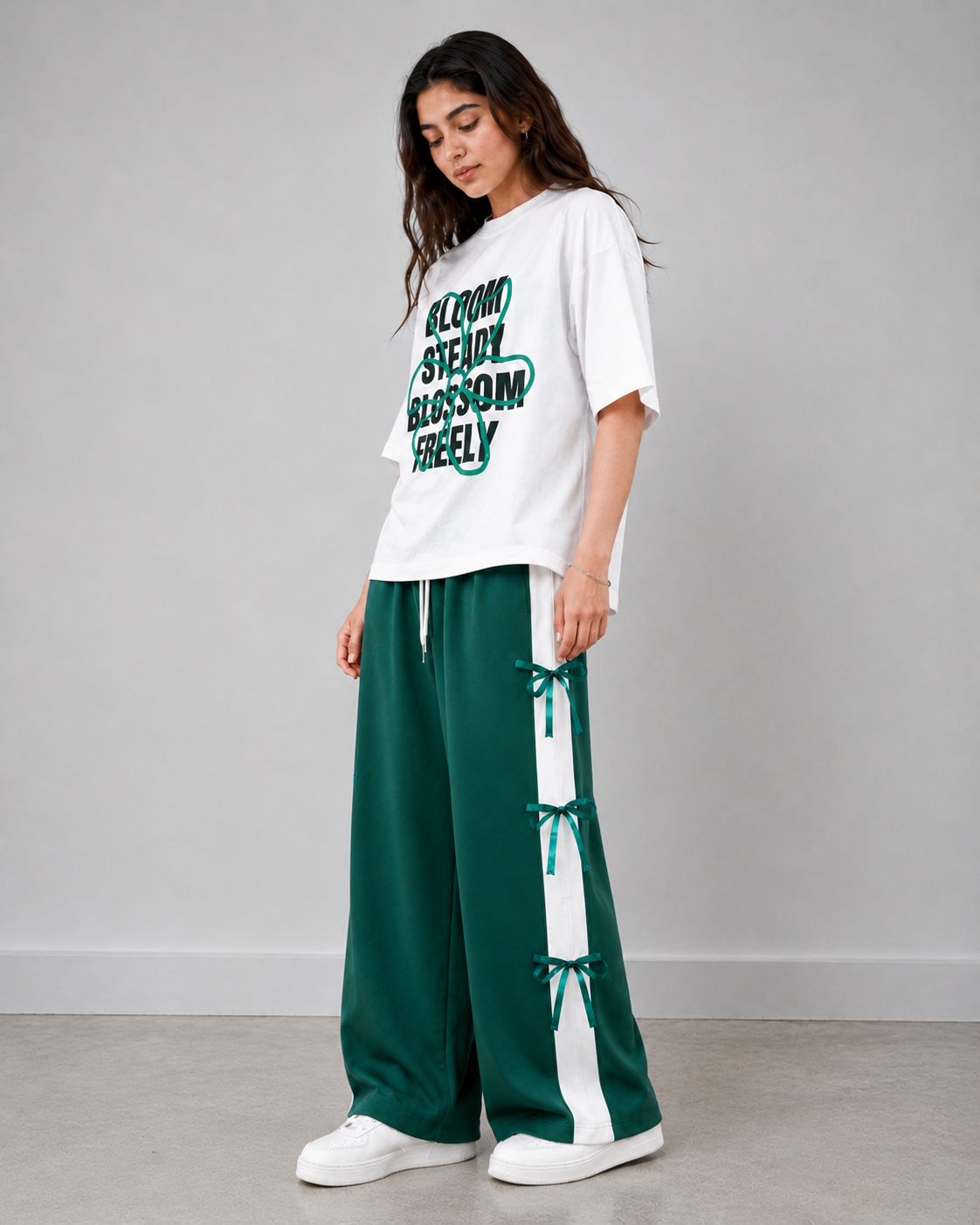Bloom Steady Blossom Freely Oversized Co-Ord Set for Women