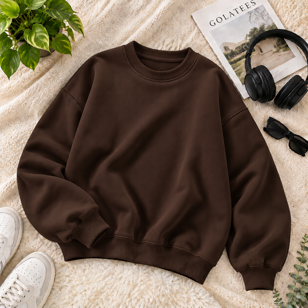 Golatees Basic Crewneck Sweatshirts – Cozy Comfort