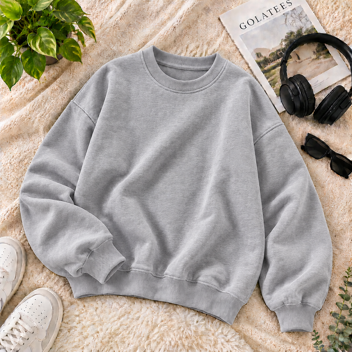 Golatees Basic Crewneck Sweatshirts – Cozy Comfort
