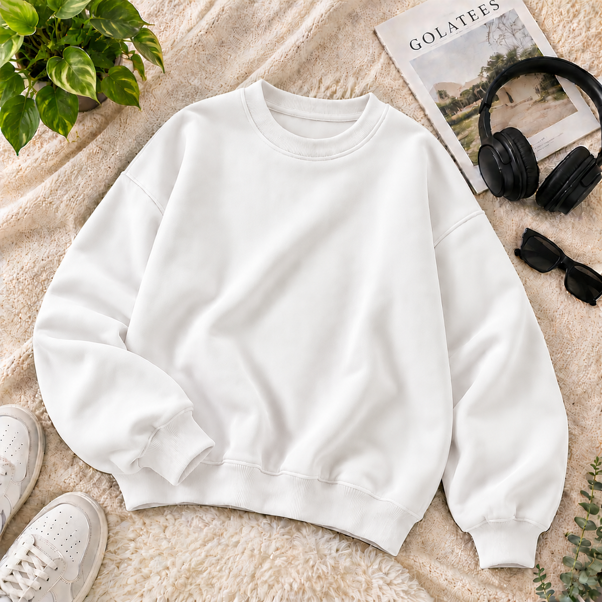 Golatees Basic Crewneck Sweatshirts – Cozy Comfort