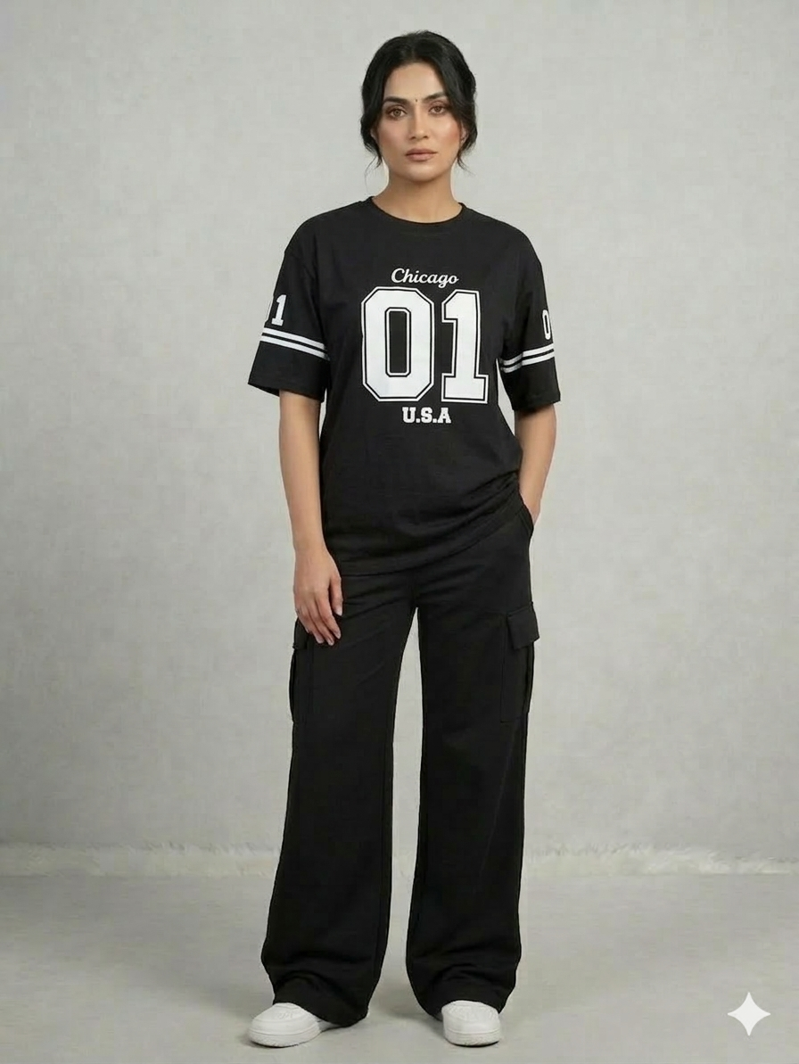 Chicago "01" Varsity Streetwear Set