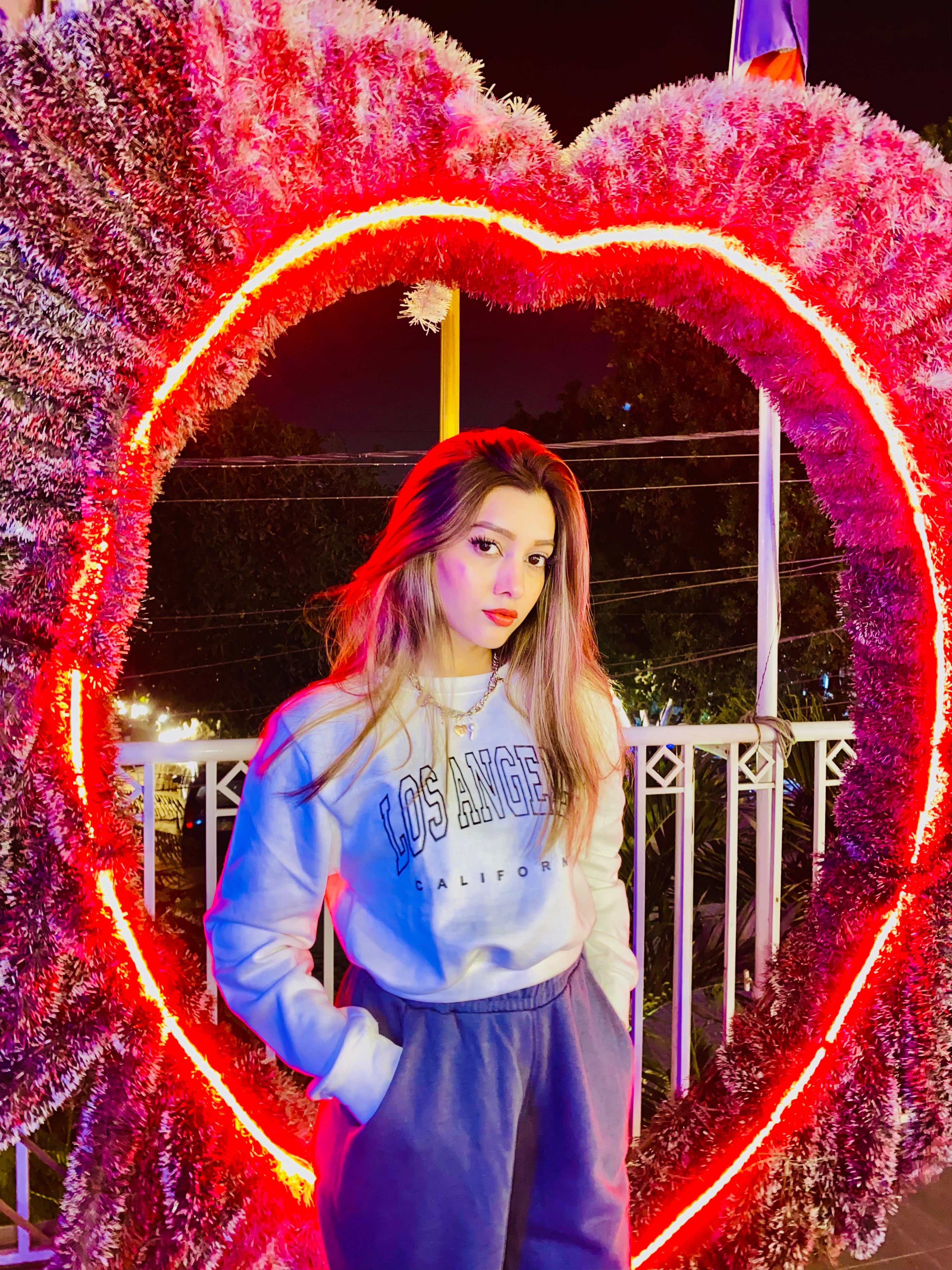 Women's Fleece Crop Sweatshirt Loungewear