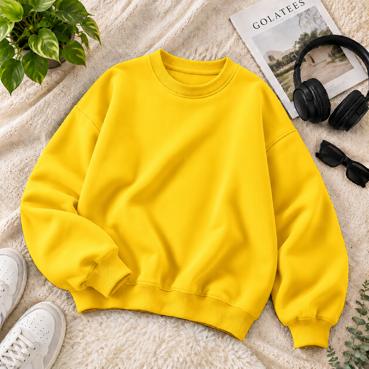 Golatees Basic Crewneck Sweatshirts – Cozy Comfort