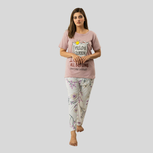 Womens Pillow Graphic Printed Sleepwear & Loungewear