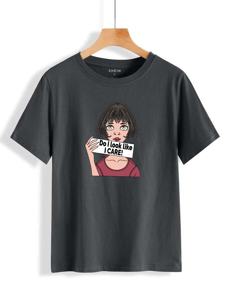 Women Oversized Graphic Tee