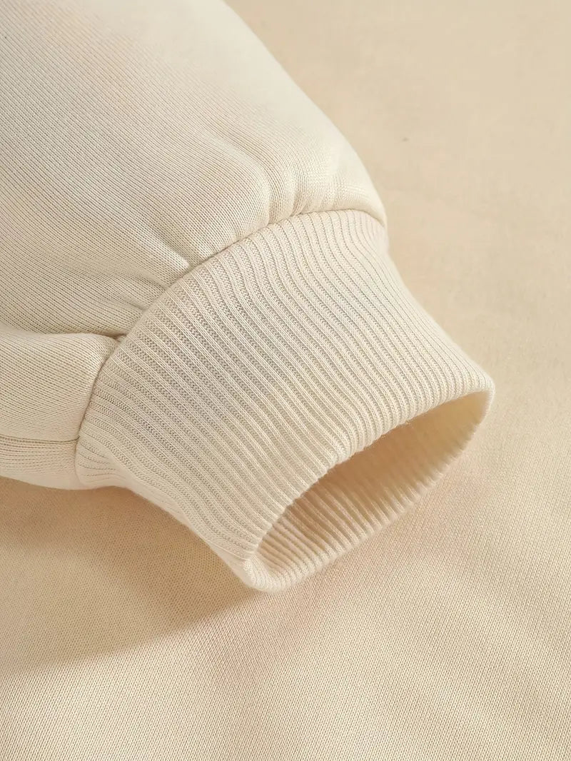 Minimal Vibe Classic Sweatshirt - Beige