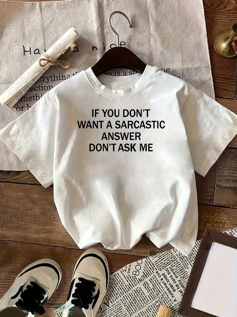 Fluent in Sarcasm – Oversized & Unbothered