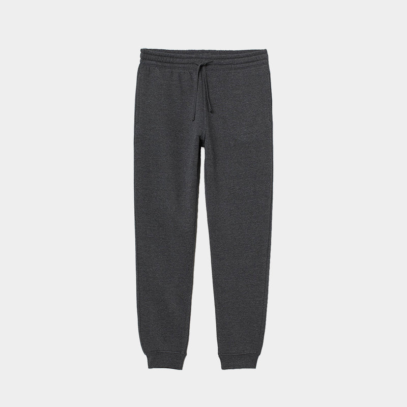 French Terry Pants Womens Joggers Relaxed Fit Charcoal Gray