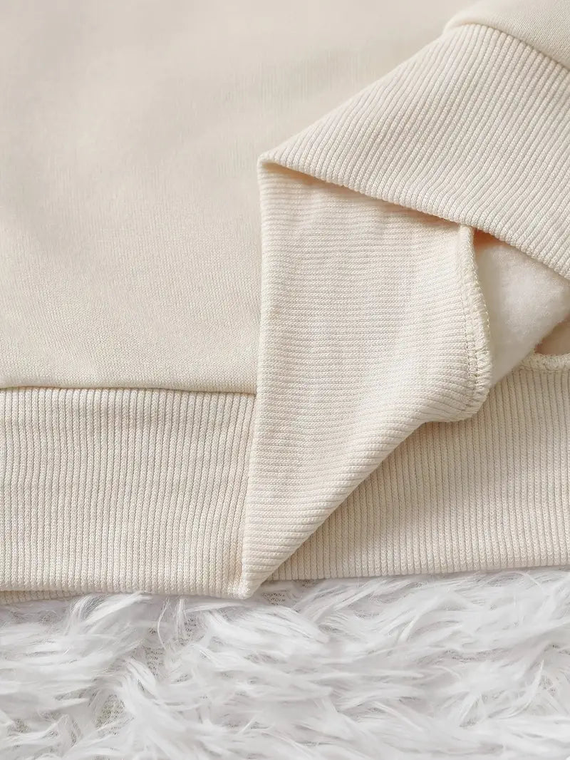 Minimal Vibe Classic Sweatshirt - Beige