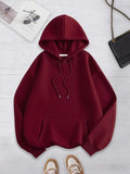Winter Stuff Women’s Basic Fleece Hoodie - Maroon
