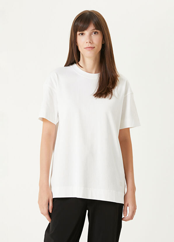 "Women’s Plain Oversized Drop Shoulder T-Shirt – Relaxed Fit Casual Top"