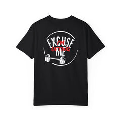 EXCUSE ME, IM LIFTING GRAPHIC OVERSIZED TSHIRT