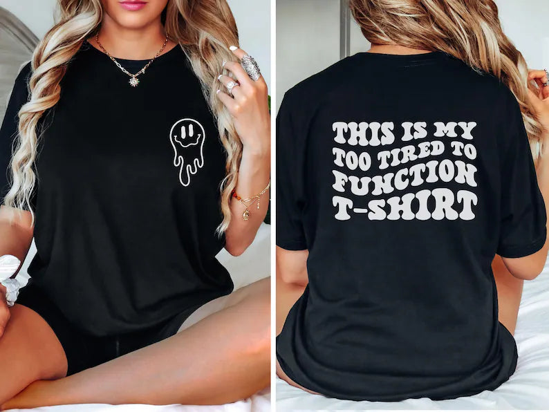WOMEN GRAPHIC OVERSIZED DROP SHOULDER TSHIRT
