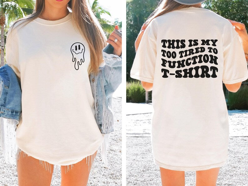 WOMEN GRAPHIC OVERSIZED DROP SHOULDER TSHIRT